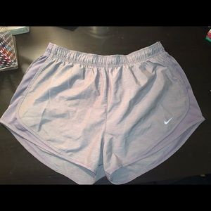 Heathered Gray Nike Dri Fit shorts size XL womens